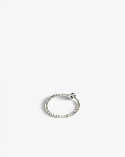 Beaded solo ring